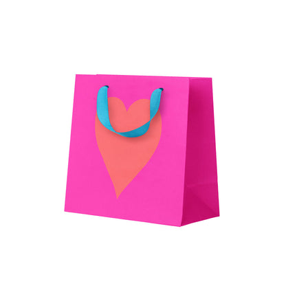 Neon Heart Small Gift Bag (12120)