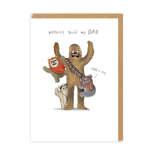 Hairy Father's Day Greeting Card