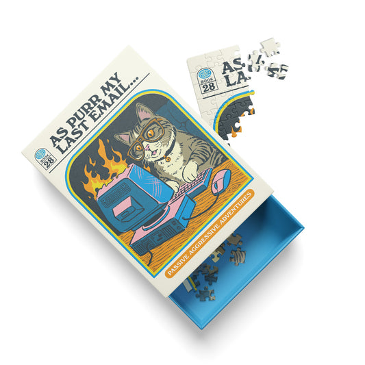 As Purr My Last Email Mini Jigsaw Puzzle (14160)