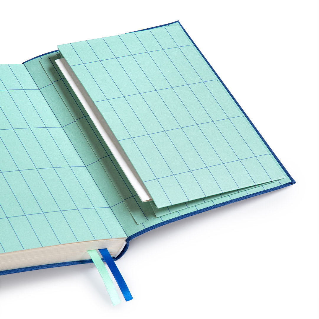 Ultramarine Fabric Daily Planner (A5) (12754)