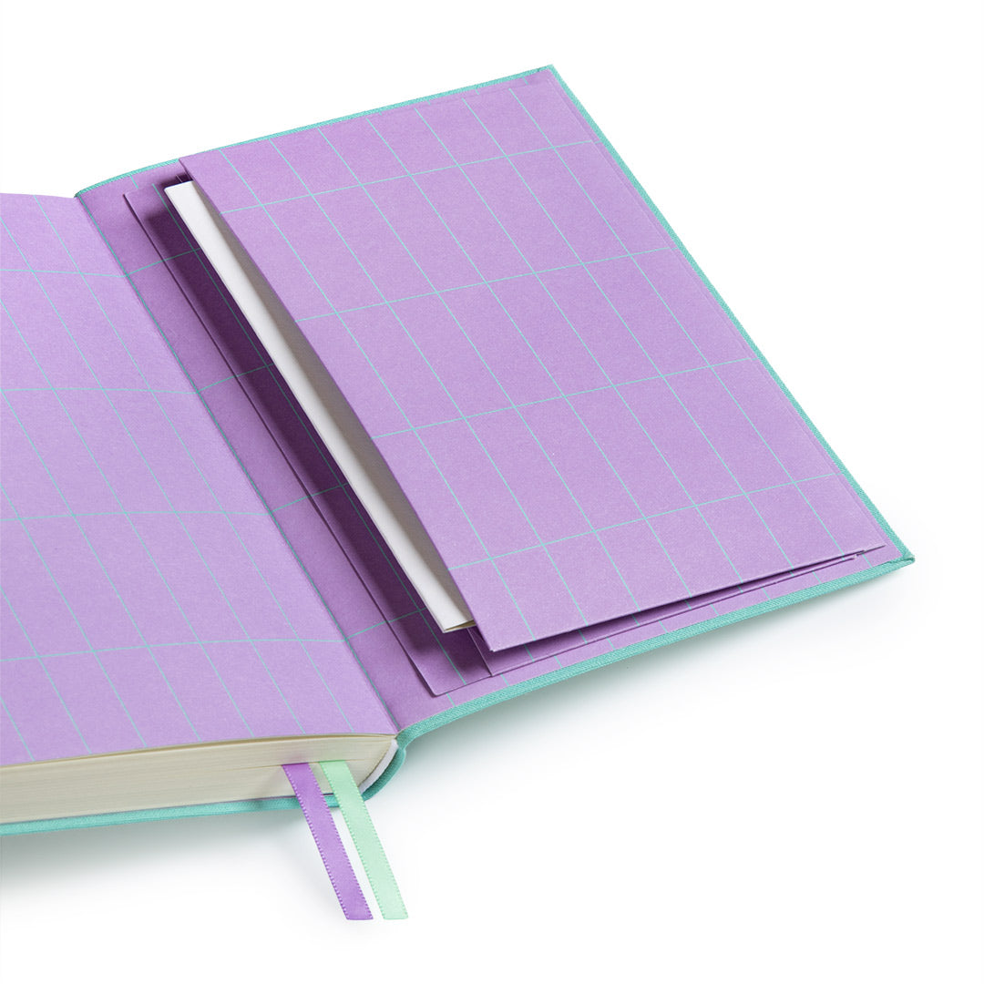 Mint Fabric Daily Planner (A5) (12751)