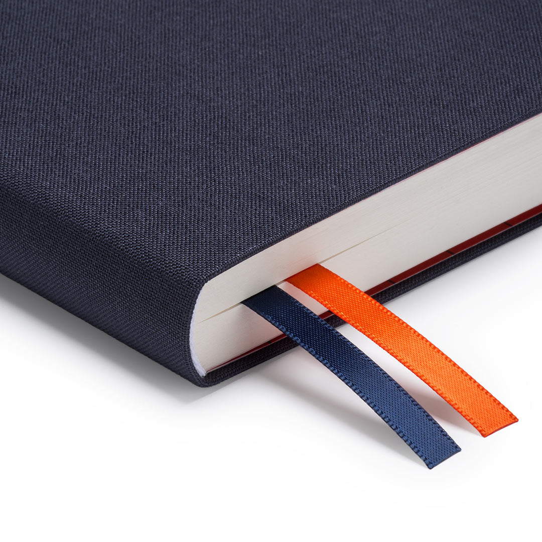 Off Black Fabric Daily Planner (B6) (12919)