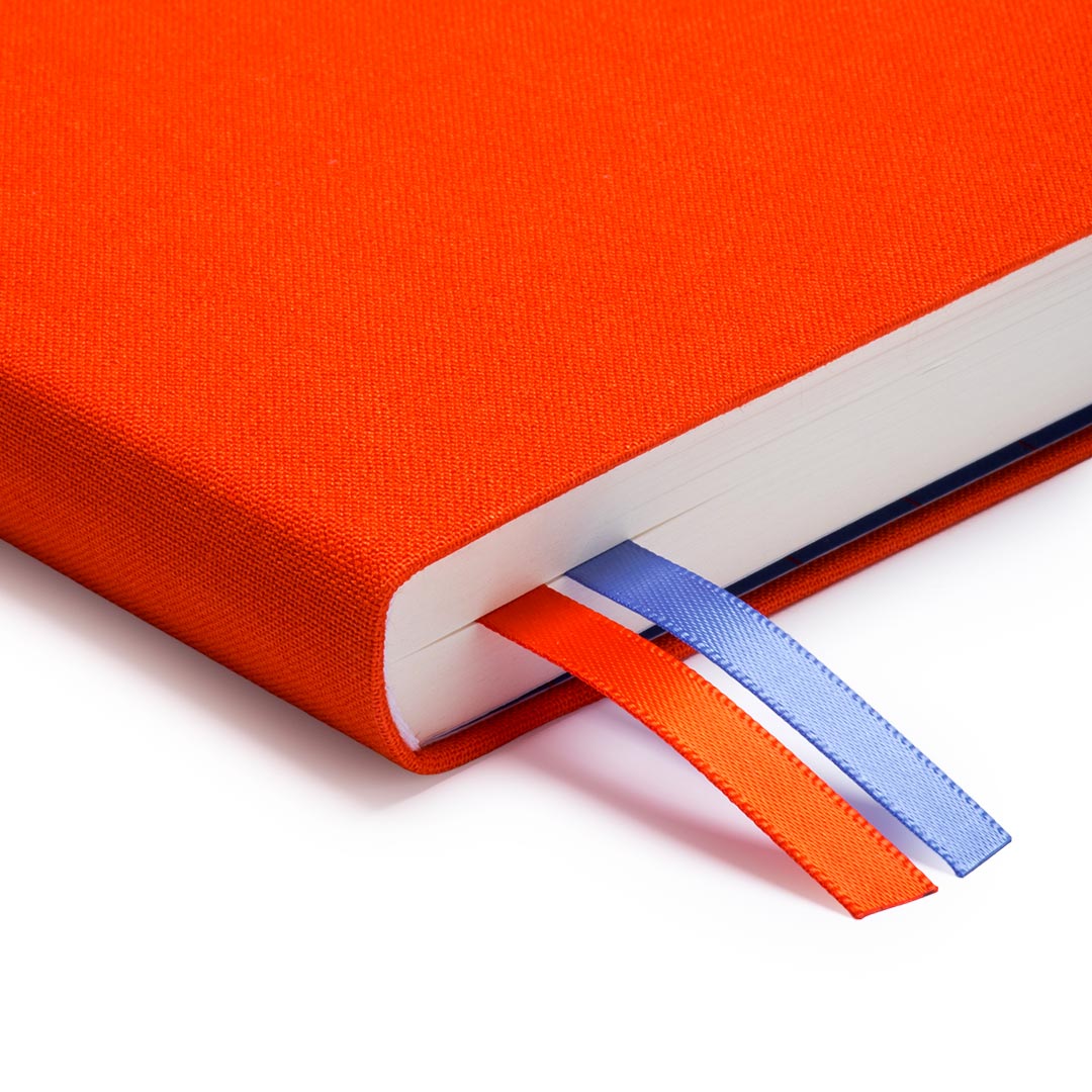 Orange Fabric Daily Planner (B6) (12914)