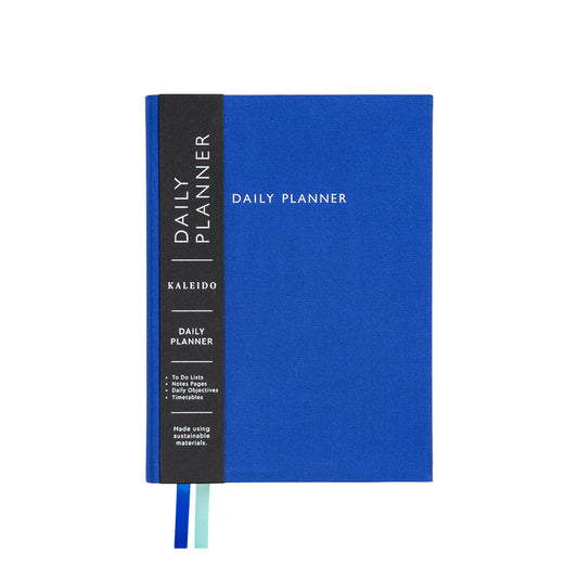 Ultramarine Fabric Daily Planner (B6) (12918)