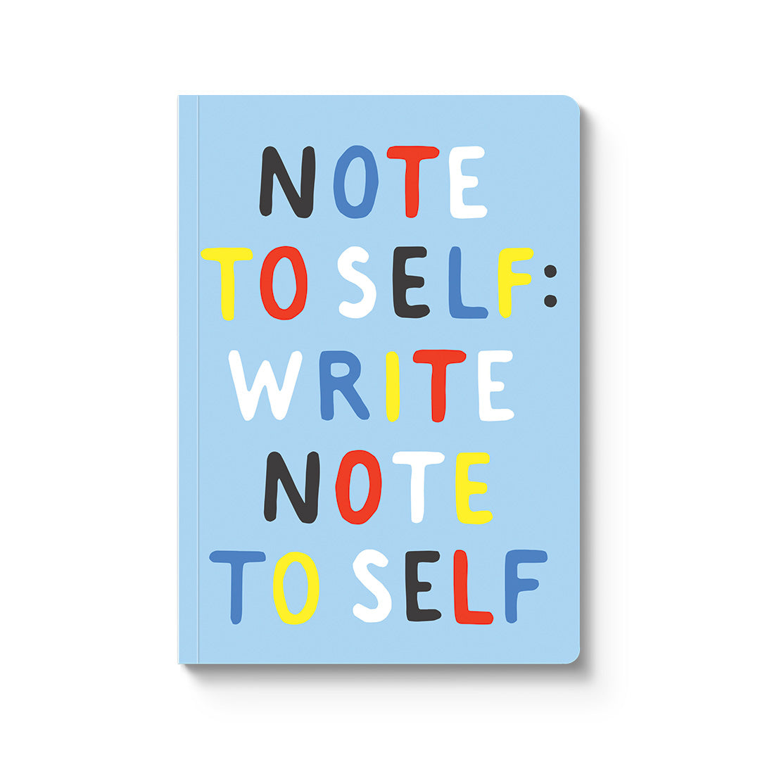 Note To Self Paperback Notebook (A5) (13086)