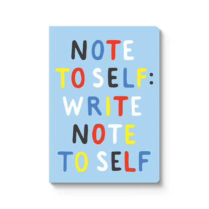 Note To Self Paperback Notebook (A5) (13086)