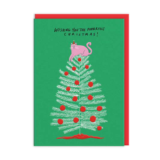 Purrfect Christmas Greeting Card (12892)