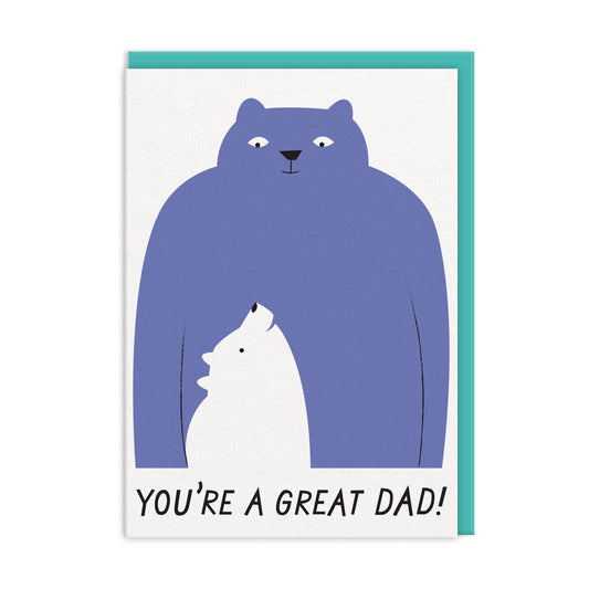 Great Dad Bears Father's Day Card (10808)