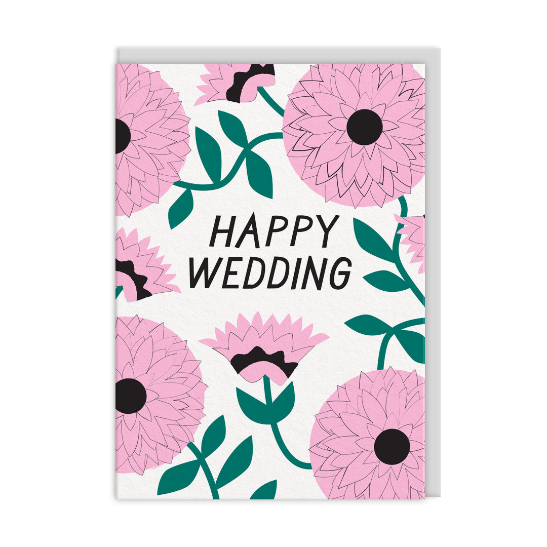 Wedding Flowers Greeting Card (12369)