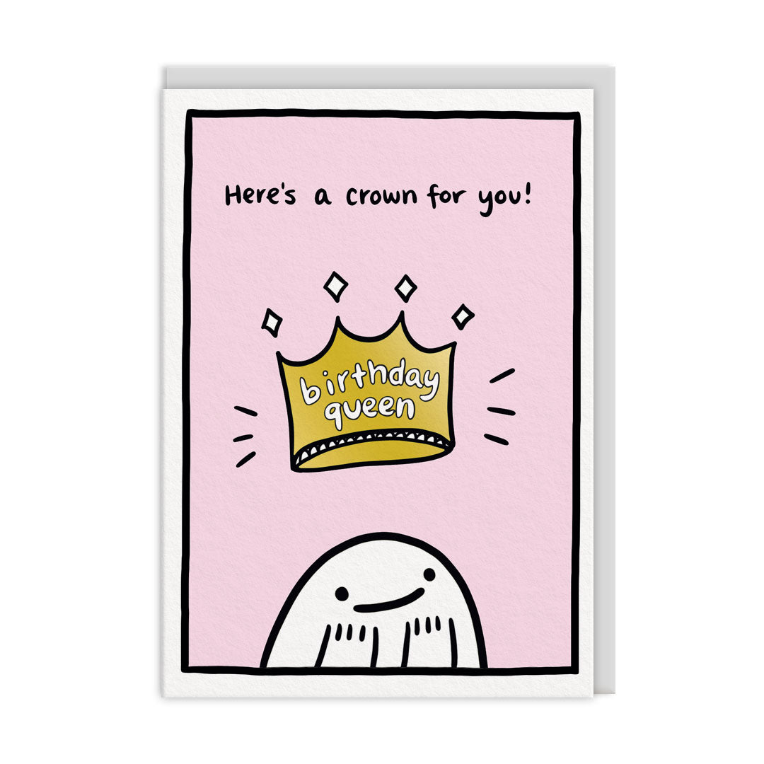 Birthday Queen Greeting Card (12844)