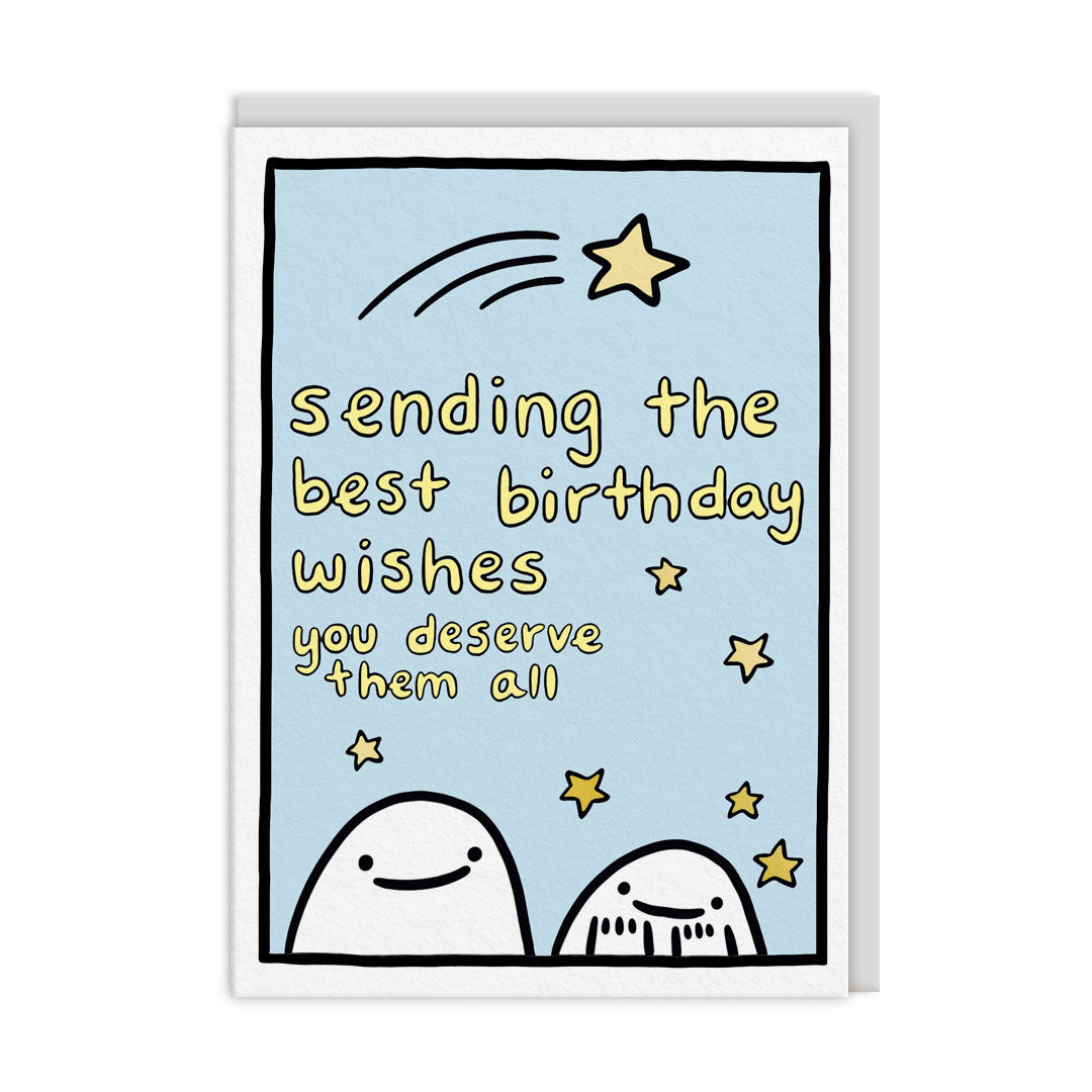 Birthday Wishes Greeting Card (12845)