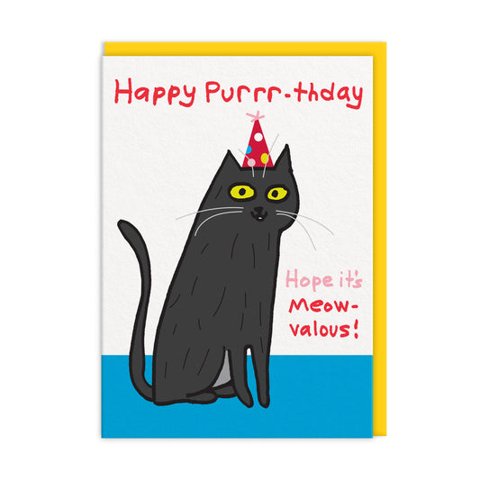 Hope It's Meow-valous! Birthday Card (12495)