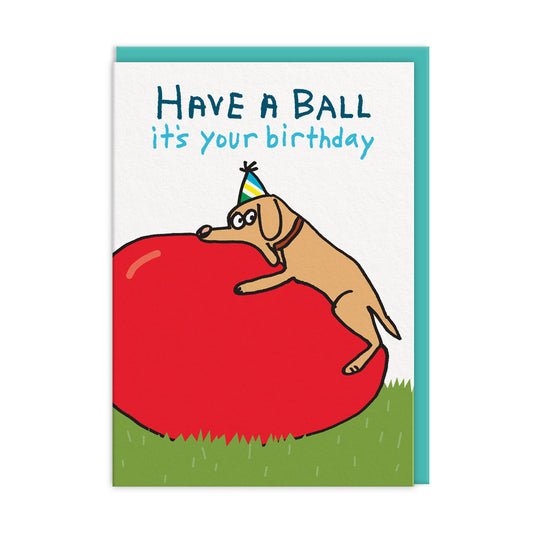 Have A Ball Birthday Card (12496)