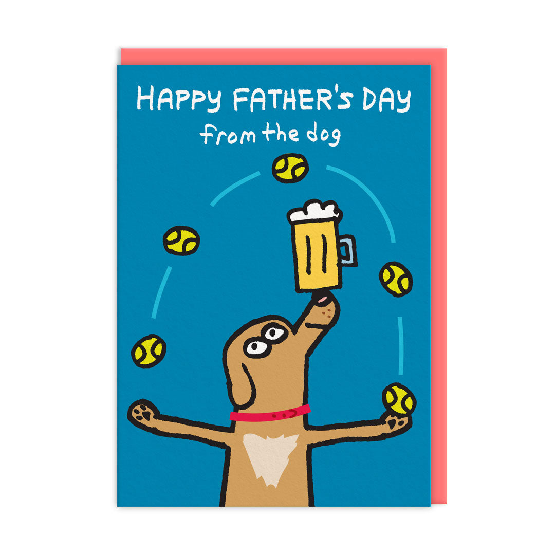 Father's Day From The Dog Greeting Card (12577)