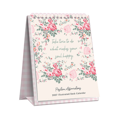 Positive Affirmations Desk Calendar (13737)