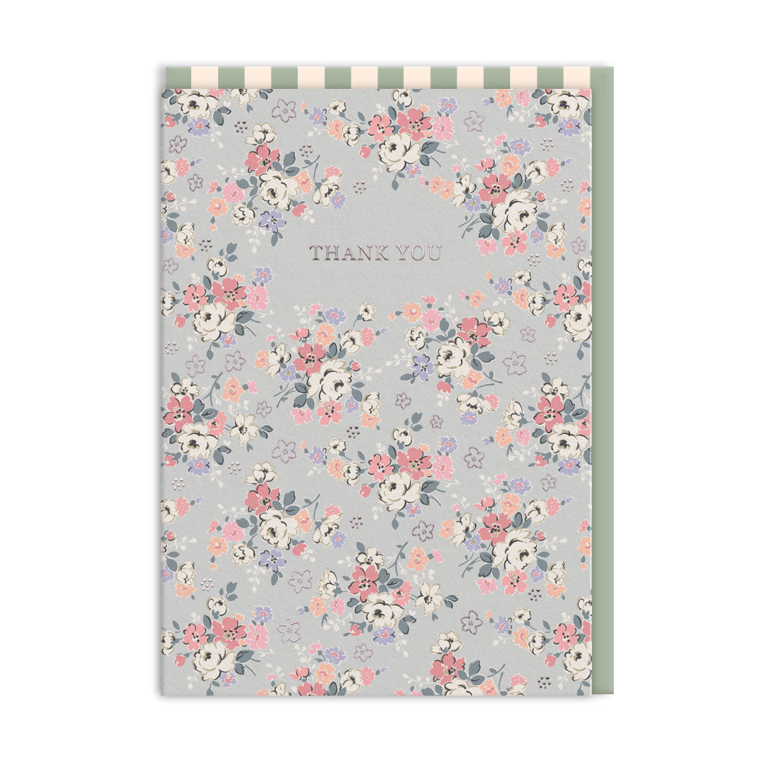 Thank You Clifton Rose Greeting Cards (Pack of 6) (13104)