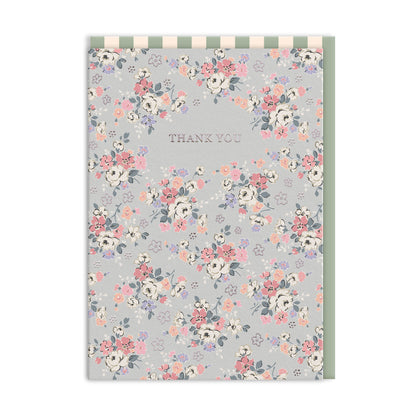 Thank You Clifton Rose Greeting Cards (Pack of 6) (13104)