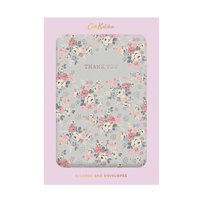 Thank You Clifton Rose Greeting Cards (Pack of 6) (13104)