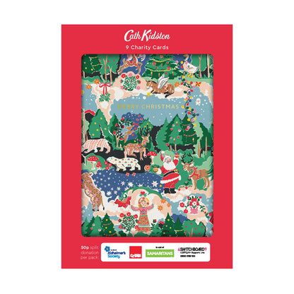 Christmas Legends x3 Charity Christmas Cards (Pack of 9) (9732)