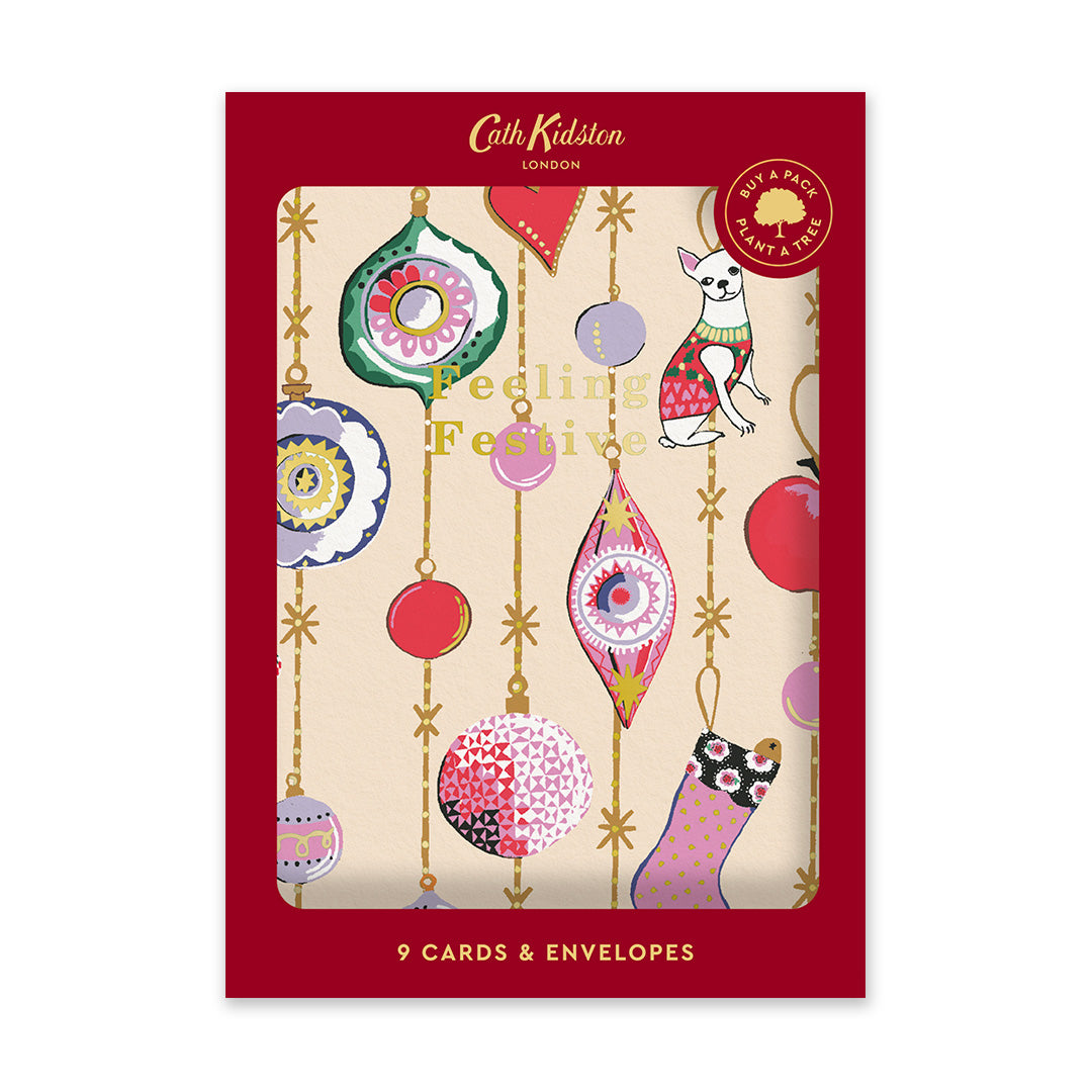 Cath Kidston Christmas Card Set (9736) Ohh Deer Wholesale