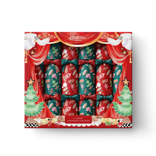 Nutcracker Luxury Christmas Crackers (Box of 6) (13979)