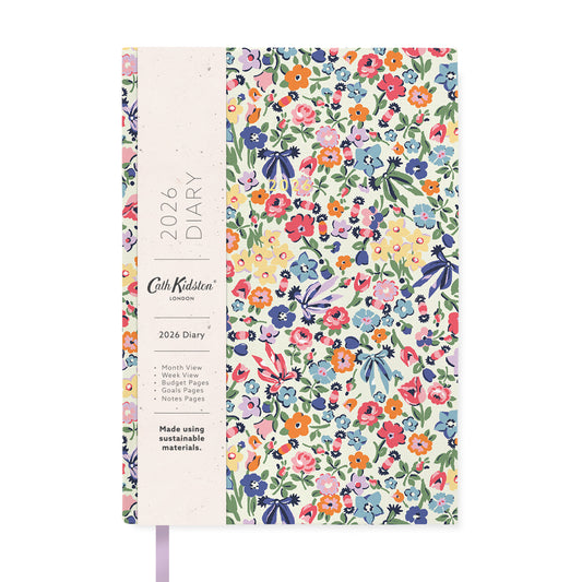 2026 Floral Ditsy Diary (A5) (12629)