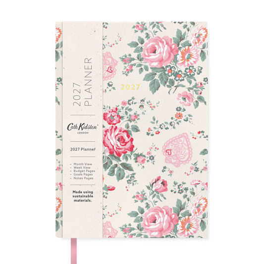2027 Hackney Rose Diary (A5) (13631)