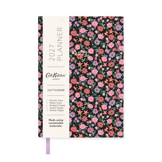 2027 Stars and Flowers Diary (A6) (13634)