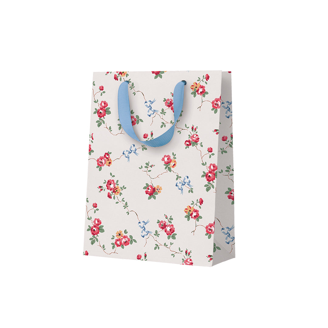Rose and Bows Medium Gift Bag (13264)