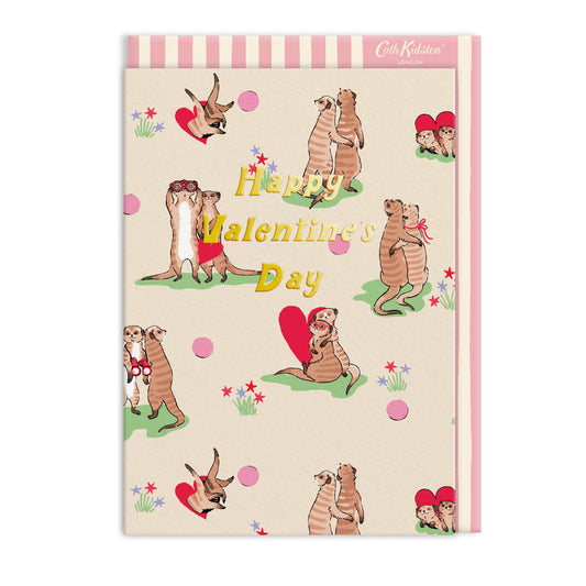 Meerkats Valentine's Day Card (10745)