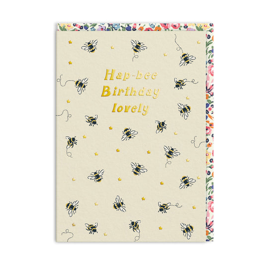 Cath Kidston Hap-bee Bees Birthday Card (11503)