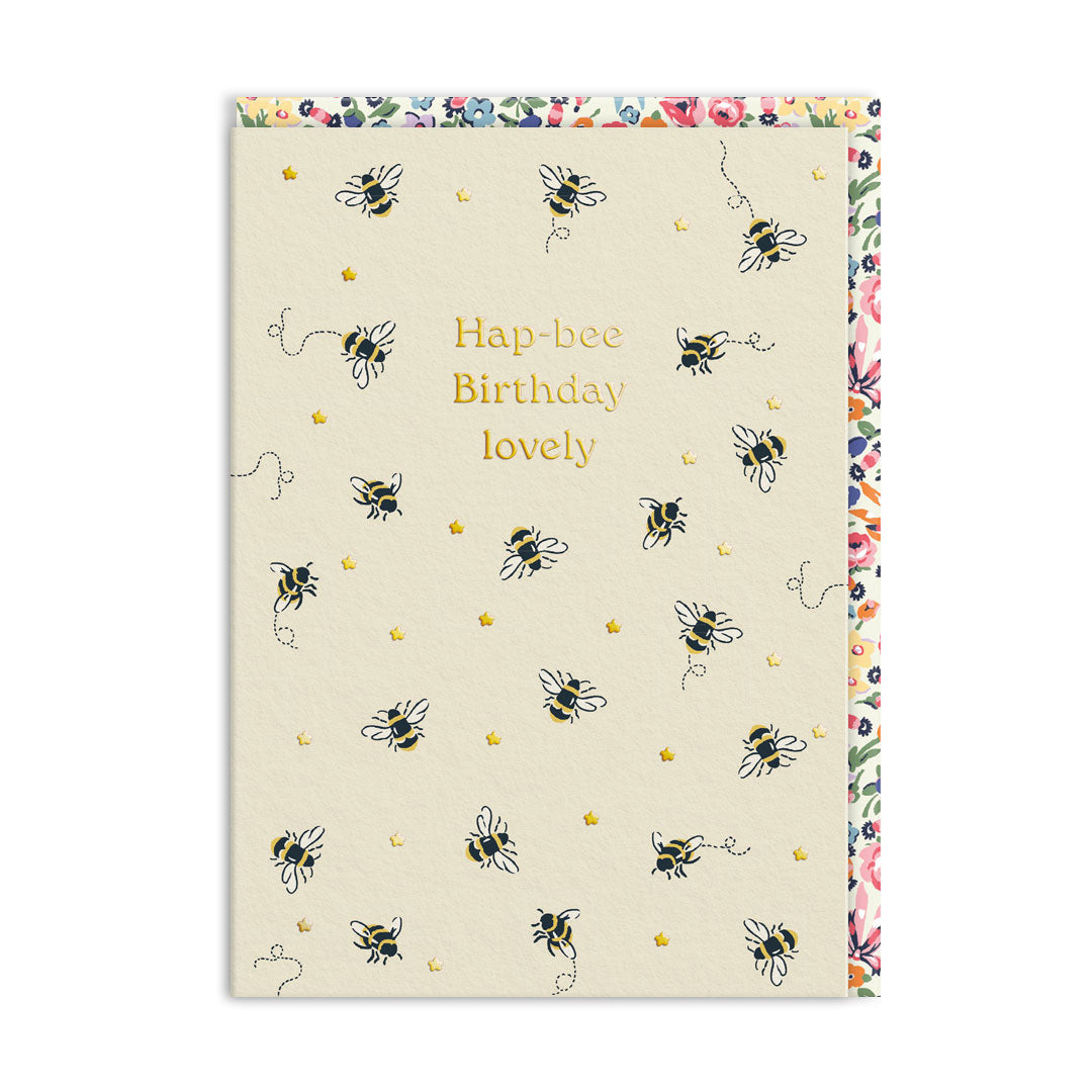 Cath Kidston Hap-bee Bees Birthday Card (11503)