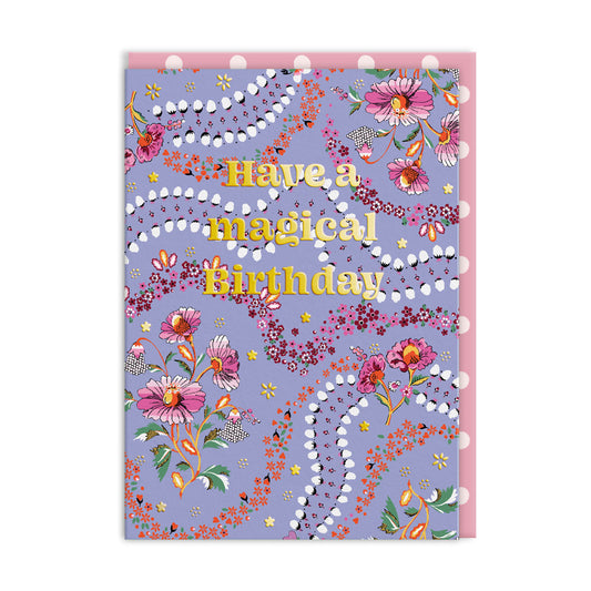 Cath Kidston Affinity Flowers Magical Birthday Card (11515)