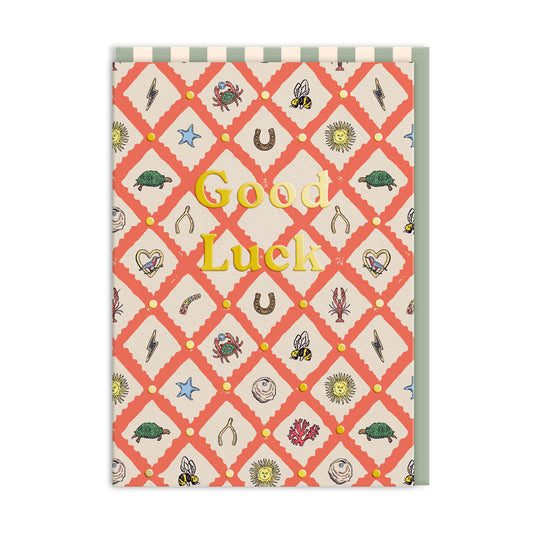 Cath Kidston Good Luck Charms Greeting Card (11529)
