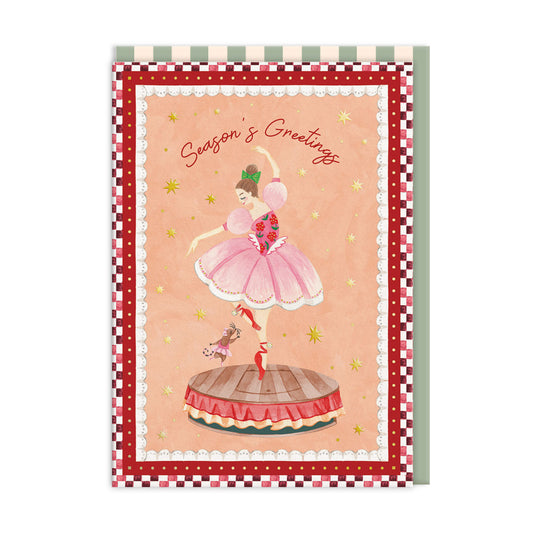 Nutcracker Ballernia Greeting Card (A6) (13938)