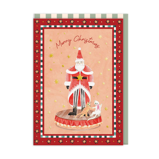 Nutcracker Santa Greeting Card (13942)