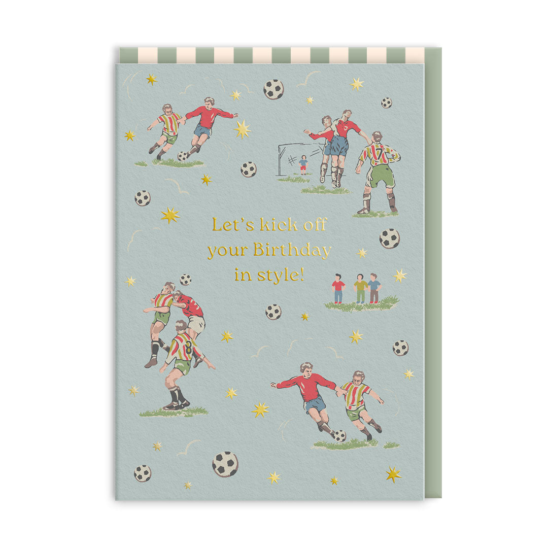 Football Birthday Greeting Card (14411) – Ohh Deer Wholesale