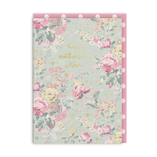 Nan Portobello Rose Greeting Card (14575)