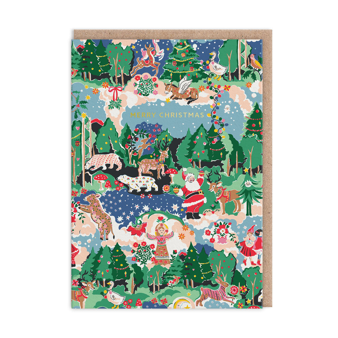 Cath Kidston Legends Christmas Card (8625)