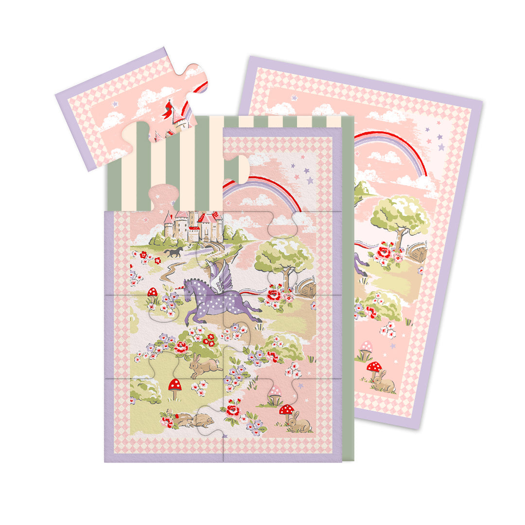 Unicorn World Jigsaw Greeting Card (A6) (12959)