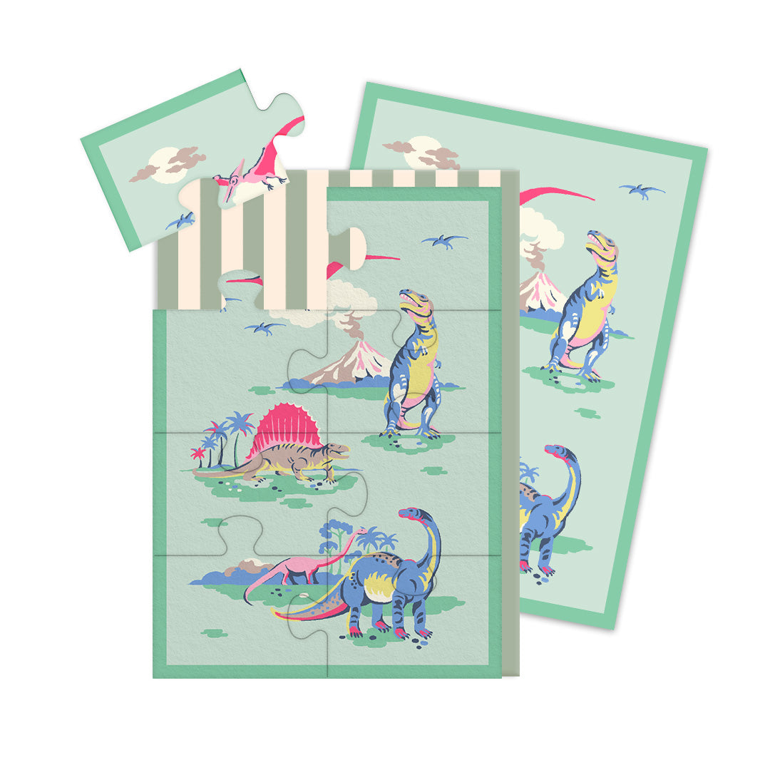 Dinosaurs Jigsaw Greeting Card (A6) (12961)