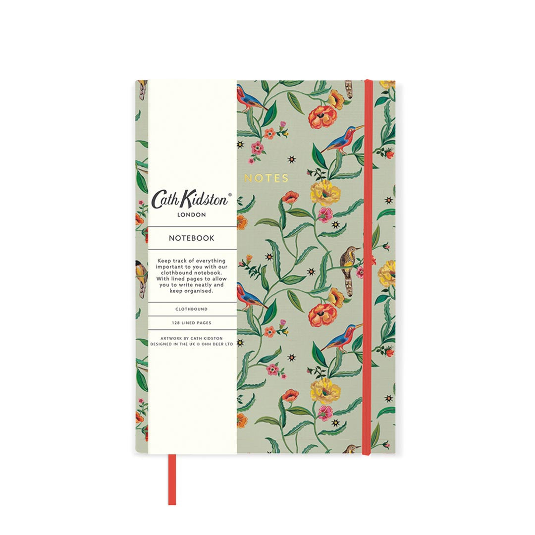 Cath Kidston Summer Birds A5 Clothbound Notebook (7077)