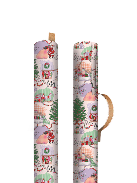 Christmas Repeat Roll Wrap (13522)