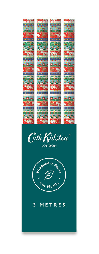 Festive Animal Stripe Roll Wrap (13524)