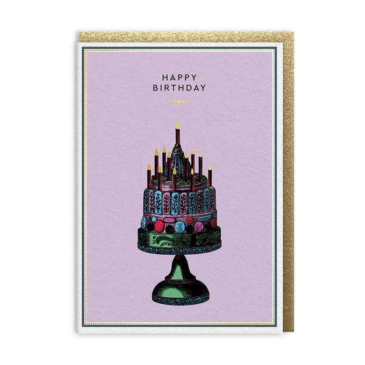 Birthday Cake Greeting Card (14419)