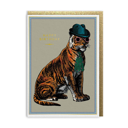 Cool Cat Greeting Card (14422)