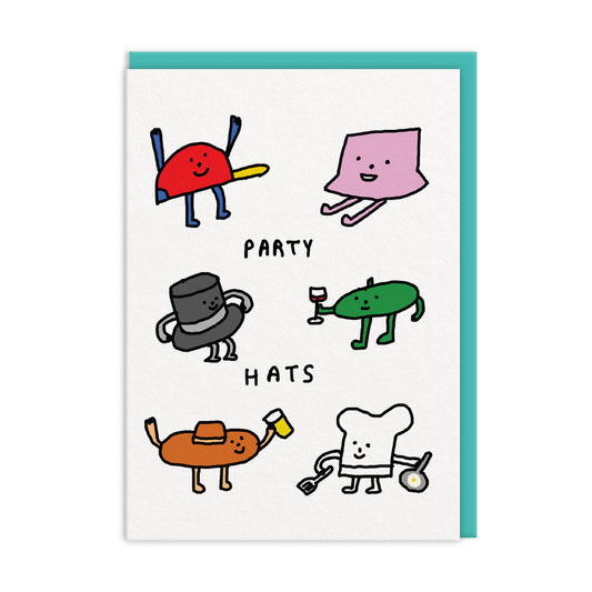 Party Hats Greeting Card (11494)