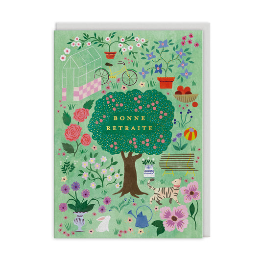 Jardin De Cottage Greeting Card (14895)