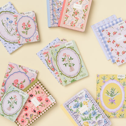 Rose Flutter Vignette Premium Paperback Notebook (A6) (13168)