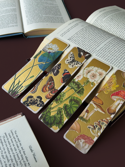 Natural World Geranium Premium Bookmark (12983)